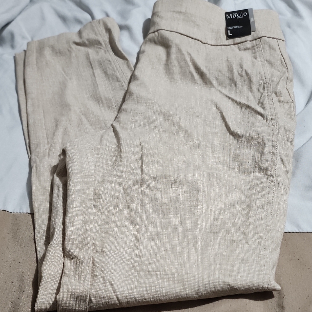 Magic Womens Light Tan Chinos